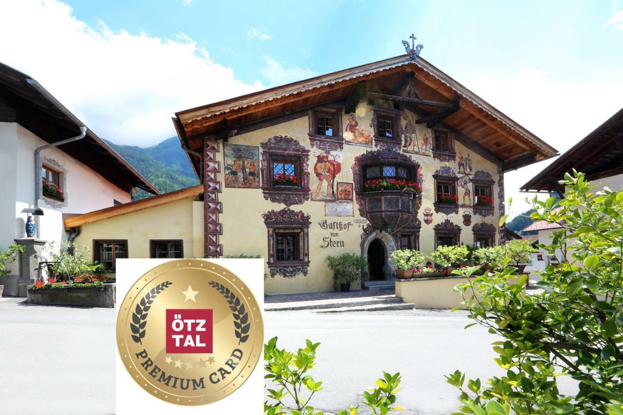 Gasthof Zum Stern Oetz Exterior foto